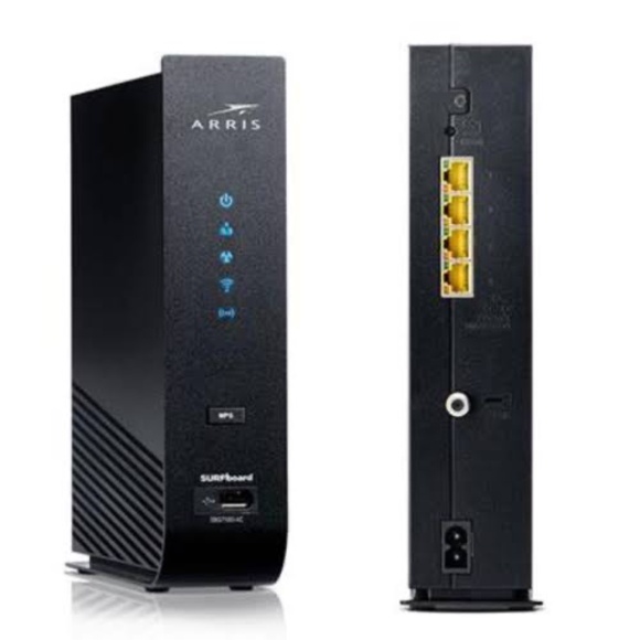 ARRIS Surfboard SBG7580AC 32x8 DOCSIS 3.0 Cable Modem / AC1750 Wi-Fi Router - Picture 2 of 3